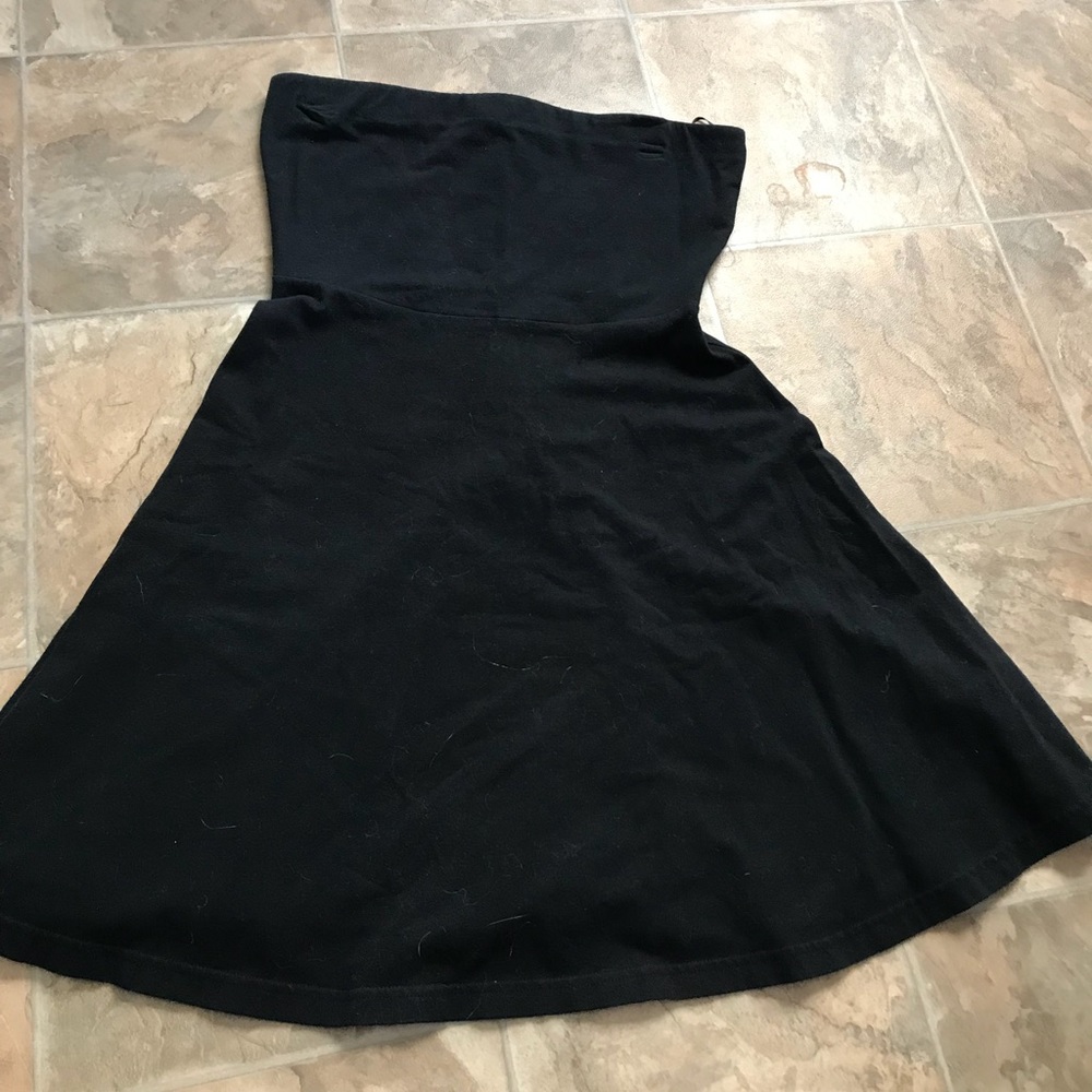 BRAND NEW Strapless Black Dress